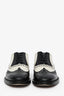 Christian Dior Black/White 'Diorunit' Loafers Size 39