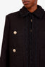 Rebecca Vallance Black Tweed 'Margo' Jacket Size US 8