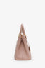 Prada Beige Saffiano Leather Double Zip Galleria Tote with Strap