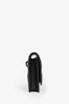 Christian Dior Black Grained Leather Cannage Caro Belt Pouch