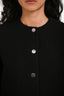 Theory Black Tweed Cropped Blazer Size 0