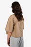 Weekend Max Mara Beige Cotton Wide Sleeve Shirt Estimated Size 6