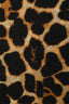 Yves Saint Laurent Rive Gauche Spring 2002 Tom Ford Runway Leopard Print Fringe Scarf
