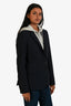 Veronica Beard Navy Blue/Grey Dickey Blazer Size 6