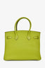 Hermès 2004 Green Clemence Birkin 30