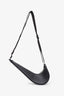 Jacquemus x Nike Dark Brown Leather Le Sac Swoosh Crossbody Bag