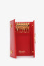 Prada Red Textured Leather Six Ring Key Holder