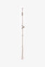 Louis Vuitton Silver Tone Essential V Supple Bracelet