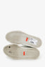 Hermès White/Yellow Leather Deep Sneaker Size 36