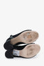 Miu Miu Black Glitter Accents Sock Boots Size 37