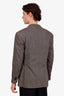 Ralph Lauren Purple Label Grey Wool Single Breasted Blazer Size 40 Mens
