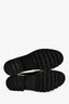 Pre-loved Chanel™ Black Leather CC Platform Loafers Size 36.5