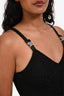 Givenchy Black Ribbed Mini Tank Dress Size M