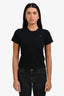 Play Comme des Garçons Black Cotton Short Sleeve T-Shirt Size Small