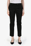 Burberry London Black Cotton Chino Pants Size 6