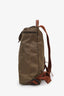Lonchamp Green Nylon Le Pliage Backpack