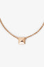 Hermès 18K Rose Gold Small Model Clou d'H Bracelet
