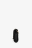 Valentino Black Leather Rockstud All Over Demilune Crossbody
