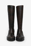 The Row Brown Leather Billie Boots Size 35