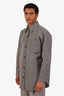 Alexander Wang Black/White Check Single Breasted Jacket Size S