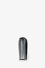 Christian Dior Silver Metallic Leather 'Diorama' Wallet on Chain
