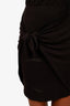 Veronica Beard Black Ruched 'Bernice' Dress Size XS