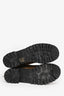 See By Chloe Brown Suede Buckled Mallory Combat Boot Size 38.5
