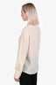 Gucci Cream Silk Button Down Shirt Size 42