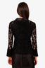 Alexis Black Lace Single Breasted Blazer Top Size XS