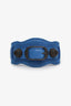 Balenciaga Blue Leather Wrap Bracelet