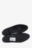 Pre-loved Chanel™ Black Crocodile Embossed Patent Calfskin Leather Ballet Flats Size 39.5