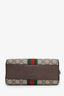 Gucci Coated Canvas GG Ophidia Convertible Boston Top Handle Bag