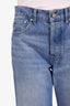 Anine Bing Blue Cotton Wide Leg Jeans Size 26