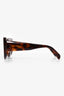 Celine Brown Tortoise Butterfly Sunglasses