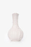 Christian Dior White Ceramic 'Ivory Lily Dior' Vase