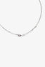 Van Cleef & Arpels 18K White Gold Turquoise Sweet Butterflies Pendant Necklace