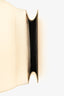 Saint Laurent Gold Metallic Leather Serpent Cassandre Clutch