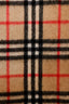 Burberry Beige Cashmere Nova Check Fringe Scarf