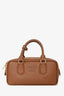 Miu Miu Brown Leather Arcadie Top Handle With Strap