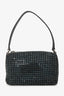 Alexander Wang Blue Small Heiress Crystal Mesh Pouch