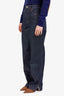 Gucci Dark Blue Split Hem Jeans Size 26