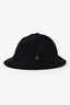 Pre-loved Chanel™ Black Cotton Wool Tweed Bucket Hat Size M