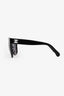 Pre-Loved Chanel™ Black Acetate CC Square Sunglasses