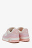 Louis Vuitton White/Pink Monogram Sneakers Size 6.5