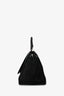 Celine Black Python Leather Medium Trapeze Bag With Strap