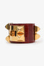 Hermès 2013 Rouge Shiny Alligator Mississippiensis Collier De Chien Bracelet
