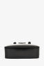 Prada Black Leather Small Double Handle Tote with Strap