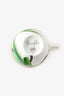 Hermès Green Porcelain Passifolia Coffee Cup Saucer Set