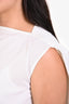 Rick Owens Off-White Cotton Blend Top Size 8 US
