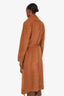Sentaler Camel Wool Alpaca Blend Wrap Coat Size M